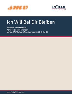 cover image of Ich Will Bei Dir Bleiben